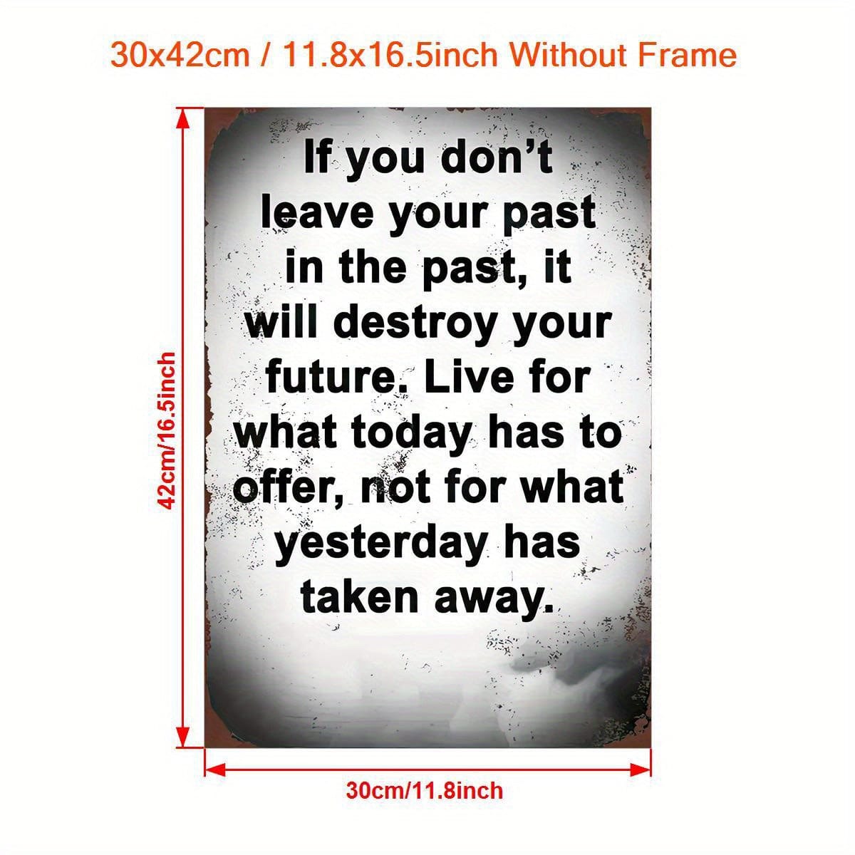 Inspirierende motivierende Zitate Leinwand Wandkunst Deko Poster für Zuhause Büro Bauernhaus Bar Café Küche Wohnzimmer Schlafzimmer