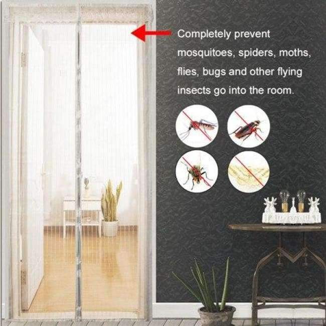 Sommer Anti-Mücken Fensterbildschirm Magnet Vorhänge Automatische Schließtür Fenster Tüllvorhänge in verschiedenen Größen Dropshipping