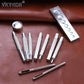 11-piece/set metal leather tools for leather punching snap fastener kit rivet set basic leather tool kit