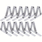 6/12/18/24/30pcs Tischdeckenclips, Heavy Duty Picknicktischclips, Edelstahl Tischdeckenhalterungsclips, Tischdeckenhalter Ideal für Restaurant-Picknicks, Festzelte, Hochzeiten, Abschlussfeiern