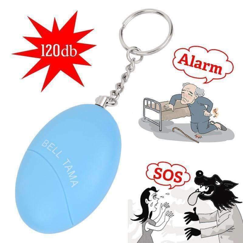 120dB Anti-Loss Alarm Wolf Self-Defense Safety Personal Panic Rape Attack Alarm Security Protection for Girls Kids Elderly