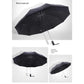 125cm Automatic Umbrella Men's Rain Women's 3-Fold Windproof Large Paraguas Men Women Large Umbrella Outdoor Parapluie