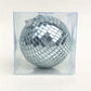 1 Stück, Glas Spiegelreflektierende Disco Ball Weihnachtsball Bar Fotografie Requisiten Hochzeit Backen Kuchen Dekoration Dekoration