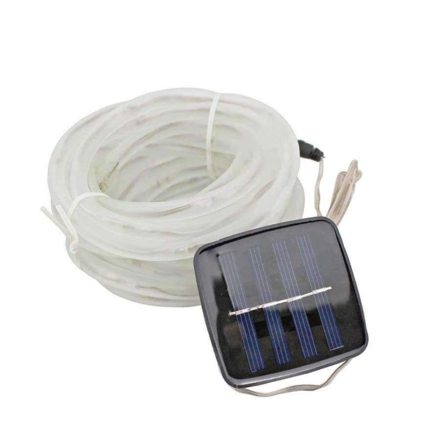 12M 100LEDs 7M 50 LED Solar Rope Tube Lichter Außen Garten Weihnachten Girlande Led Globe Led Streifen Lichterkette Witterungsbeständig
