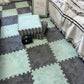 12 Stück, Kreatives Puzzle Splicing Teppich, Vollständige Stadtblock Bodenmatte, Einfarbiges quadratisches Nachttischdecke Schlafzimmermatte Fußdecke, 29,97*29,97 cm, Wohnkultur, Zimmerdekoration, Einweihungsgeschenk