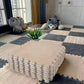 12 Stück, Kreatives Puzzle Splicing Teppich, Vollständige Stadtblock Bodenmatte, Einfarbiges quadratisches Nachttischdecke Schlafzimmermatte Fußdecke, 29,97*29,97 cm, Wohnkultur, Zimmerdekoration, Einweihungsgeschenk