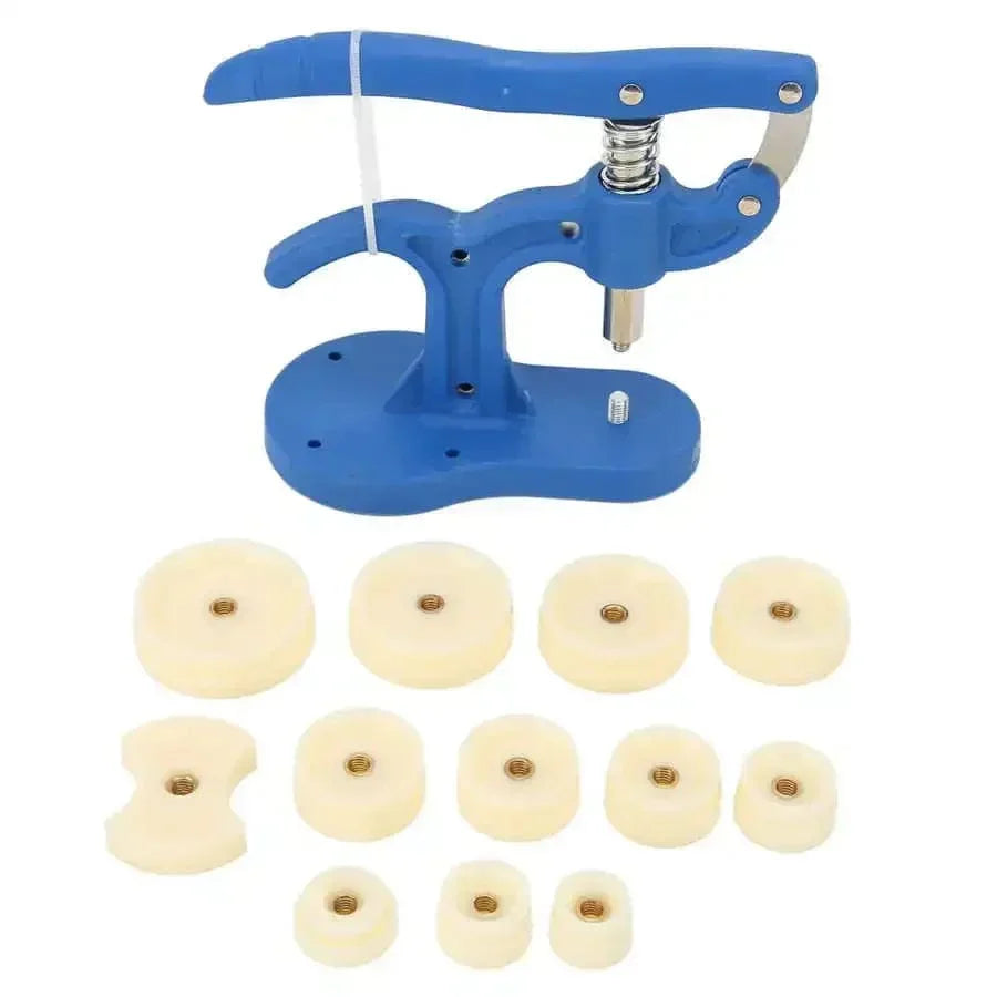 12 Stück Uhren Rückdruck Werkzeug Set Nylon Anti-Rutsch Zubehör Form Nylon Gehäuseverschluss Uhren Reparatur Werkzeugset Uhrmacher
