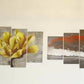 5 Stück Holzrahmen Leinwand Poster, Religiöse Kunst, Gott Schöpfer Leinwand Poster, Ideales Geschenk für Schlafzimmer Wohnzimmer Flur, Wandkunst, Wanddekoration, Winterdekoration, Wanddekoration, Raumdeko