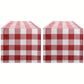 1 Stück Rot und Weiß Gingham Tischläufer, 13 × 72 Zoll Rot Buffalo Check Tischdecke Läufer für Bauernhaus Rustikal, 4. Juli Patriotische Weihnachten Hochzeit Outdoor Picknick Camping Party Tischdekoration