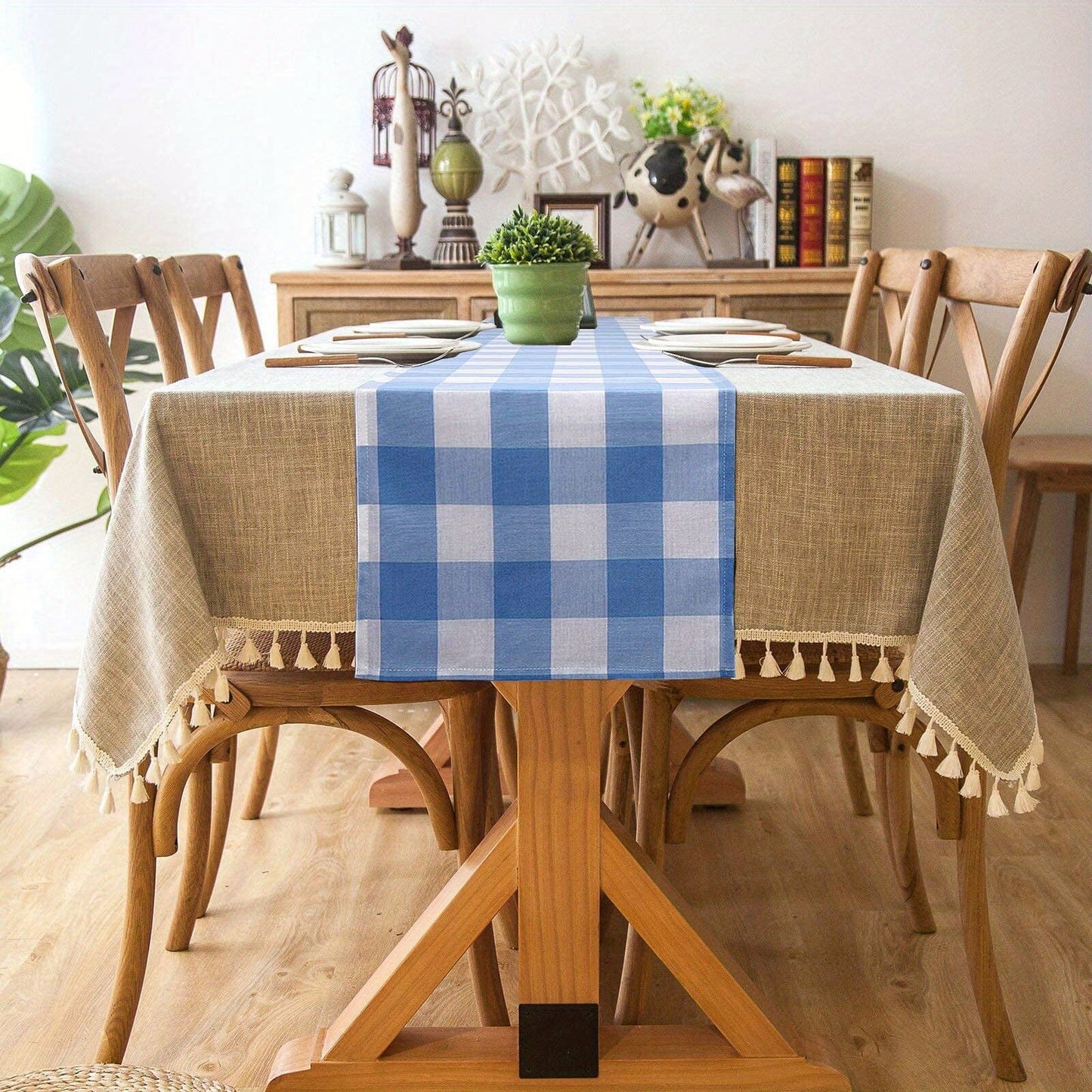 1 Stück Rot und Weiß Gingham Tischläufer, 13 × 72 Zoll Rot Buffalo Check Tischdecke Läufer für Bauernhaus Rustikal, 4. Juli Patriotische Weihnachten Hochzeit Outdoor Picknick Camping Party Tischdekoration