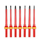 13pcs 1000V Hand tools interchangeable insulated screwdriver set + magnetic slotted, Philips, Pozidriv, and Torx bits electrician tools