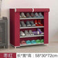 3-Tier Schuhregal Vliesstoffe Einfach zu installieren Schuhschrank Regal Aufbewahrungsorganisator Stand Halter Platzsparendes Möbel für Zuhause