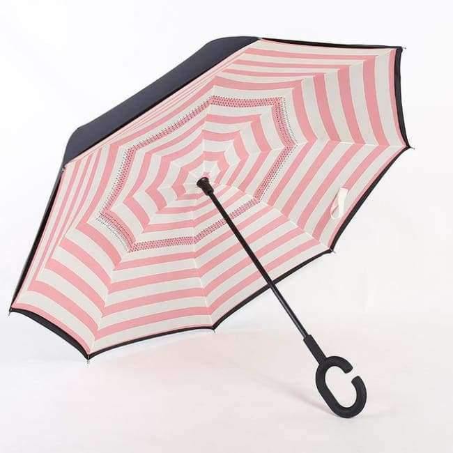 Design Doppel-Lagen Umgekehrter Regenschirm Selbststehender Regenschirm Regen Umkehr-Auto-Regenschirme Dropshipping