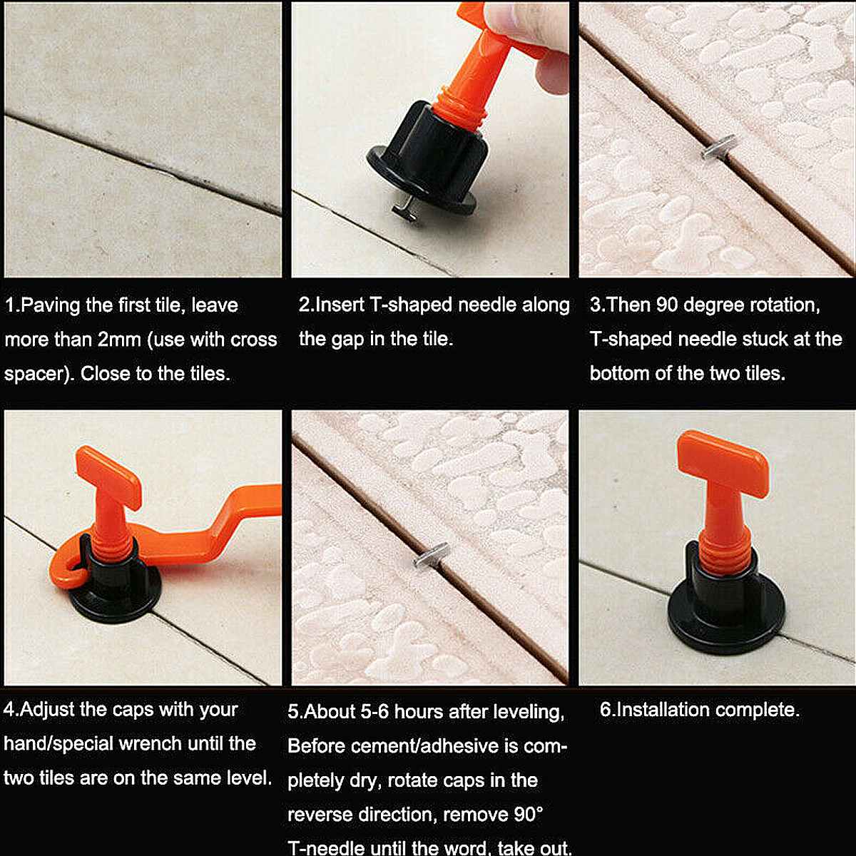 151Pcs Level Wedge Tile Spacers for Floor Wall Tile Spacers Tile Laying System Leveler Locator Spacer Pliers