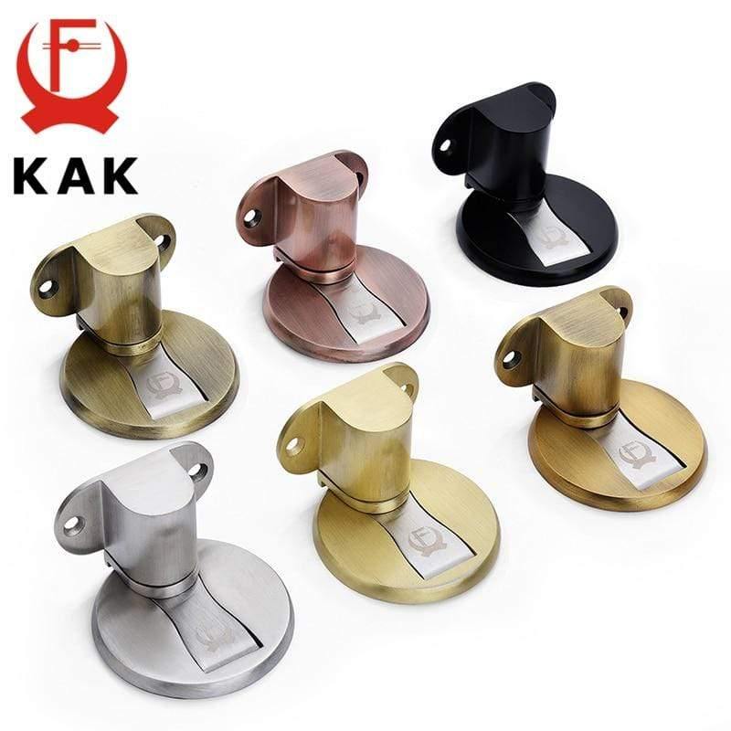 Verstellbarer Türhalter Edelstahl Magnetischer Türstopper Ohne Bohren Sticker Wasserfester Türstop Möbel Türbeschläge