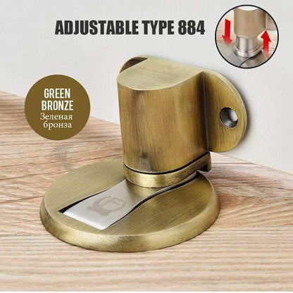 Verstellbarer Türhalter Edelstahl Magnetischer Türstopper Ohne Schlag Aufkleber Wasserdichter Türstop Möbel Türbeschläge