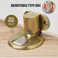 Verstellbarer Türhalter Edelstahl Magnetischer Türstopper Ohne Bohren Sticker Wasserfester Türstop Möbel Türbeschläge