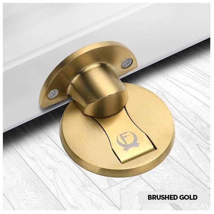 Magnetische Türstopper 304 Edelstahl Türstopper Versteckte Türhalter Bodenstopp ohne Nägel Möbel Hardware