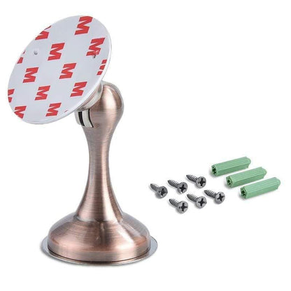 Edelstahl Magnet Türstopper Aufkleber Versteckte Türhalter Boden Wandmontierte nagelfreie Türstopper Türbeschläge