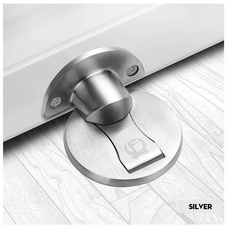 Magnetische Türstopper 304 Edelstahl Türstopper Versteckte Türhalter Boden Nagelfreier Türstopper Möbelbeschläge