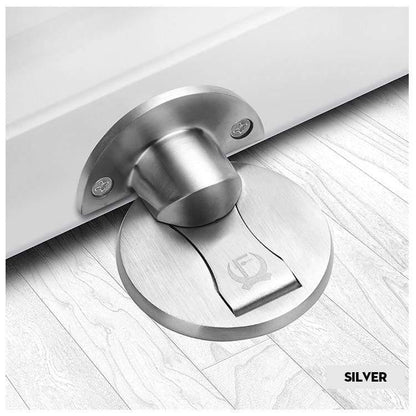 Magnetische Türstopper 304 Edelstahl Türstopper Versteckte Türhalter Boden Nagelfreier Türstopper Möbelbeschläge