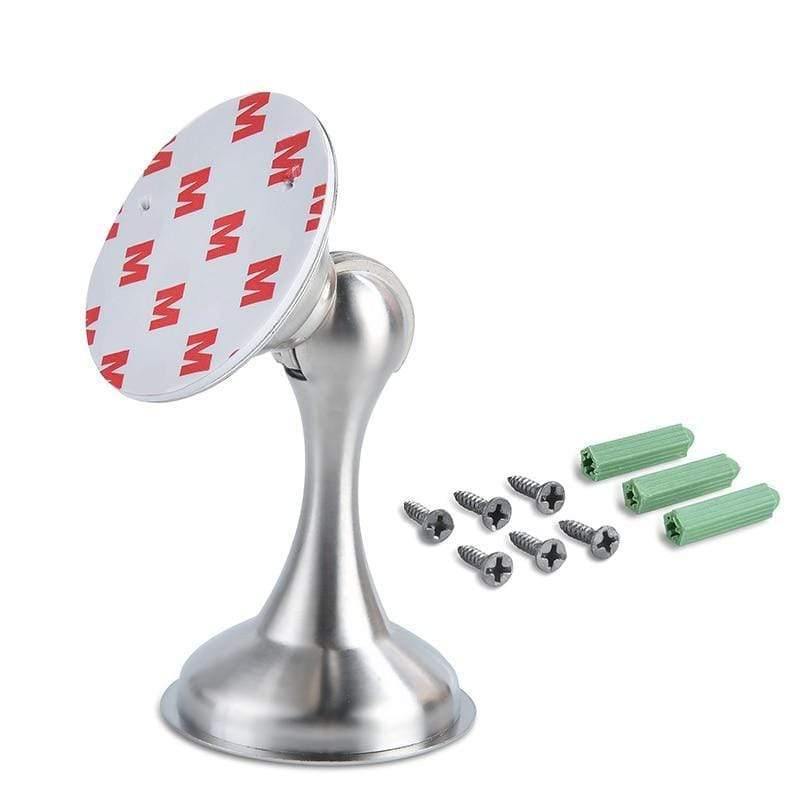 Edelstahl Magnet Türstopper Aufkleber Versteckte Türhalter Boden Wandmontierte nagelfreie Türstopper Türbeschläge