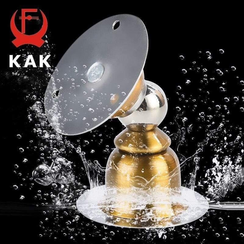 Edelstahl Magnet Türstopper Aufkleber WC Glas Verborgene Türhalter Boden Fang Nagelfreier Türstopper Tür Hardware