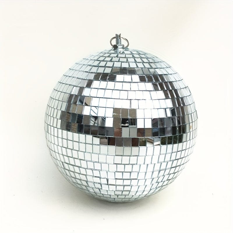 1 Stück, Glas Spiegelreflektierende Disco Ball Weihnachtsball Bar Fotografie Requisiten Hochzeit Backen Kuchen Dekoration Dekoration
