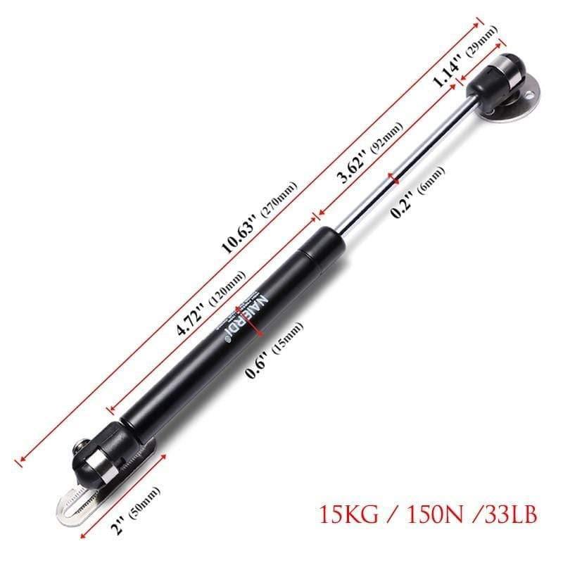 4PCS  10-15KG Möbel Gasdruckfedern Scharniere Küchenschrank Schrank Hydraulikscharnier Türstütze Deckelstütze Box Hardware