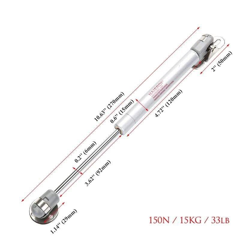 4PCS  10-15KG Möbel Gasdruckfedern Scharniere Küchenschrank Schrank Hydraulikscharnier Türstütze Deckelstütze Box Hardware