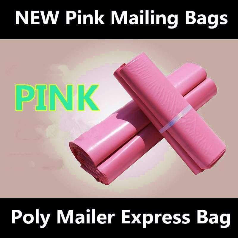 Mail Verpackung Poly Mailer Paket Versand Kunststoff Versandtasche Durch Umschlag Kurier Pink Großhandel Bulk Selbstklebende Supplies