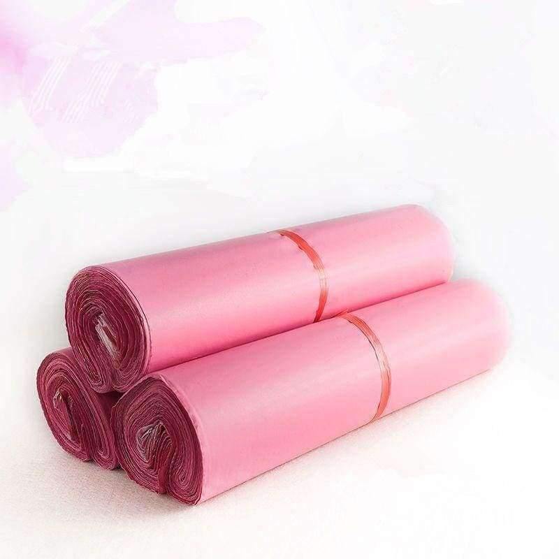 Mail Verpackung Poly Mailer Paket Versand Kunststoff Versandtasche Durch Umschlag Kurier Pink Großhandel Bulk Selbstklebende Supplies