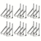 6/12/18/24/30pcs Tischdeckenclips, Heavy Duty Picknicktischclips, Edelstahl Tischdeckenhalterungsclips, Tischdeckenhalter Ideal für Restaurant-Picknicks, Festzelte, Hochzeiten, Abschlussfeiern