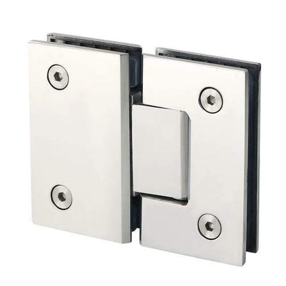 180-Grad-Glas-Tür-Schrank Vitrine Schrank Clip Glas-Dusch-Tür-Scharnier Ersatzteile Edelstahl Polis
