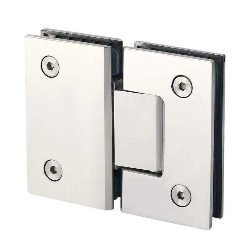 180-Grad-Glas-Tür-Schrank Vitrine Schrank Clip Glas-Dusch-Tür-Scharnier Ersatzteile Edelstahl Polis
