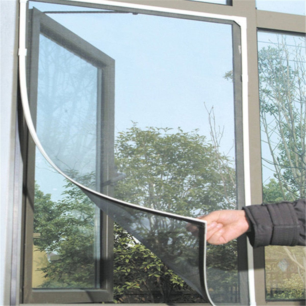1 Stück, Insektenschutzvorhang Netz Mücken Moskitonetz Tür Fenster Schutz Innen und Außen Insektenfallen, Innen Außen Haus Küche Pflanzen Bäume fliegende Insekten, Schädlingsbekämpfung
