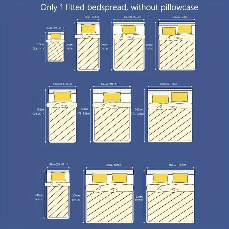 1 Stück Gebürstetes Spannbettlaken, Weiches Bequemes Herzmuster Bettwäsche Spannbettlaken, Für Schlafzimmer, Gästezimmer, Mit Tiefem Pocket, Nur Spannbettlaken, Ohne Kissenbezug