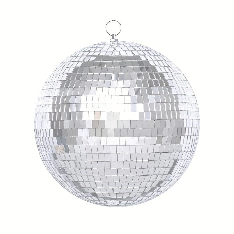1 Stück, Glas Spiegelreflektierende Disco Ball Weihnachtsball Bar Fotografie Requisiten Hochzeit Backen Kuchen Dekoration Dekoration