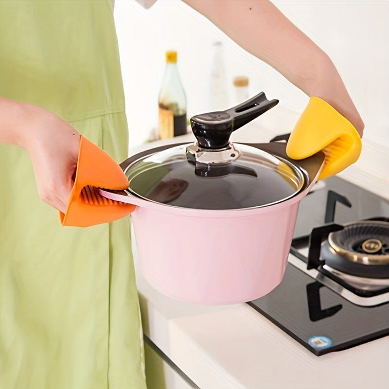 1 Stück Hitzebeständiger Silikon-Ofenhandschuh - Perfekt zum Backen & Grillen!