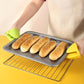 1 Stück Hitzebeständiger Silikon-Ofenhandschuh - Perfekt zum Backen & Grillen!