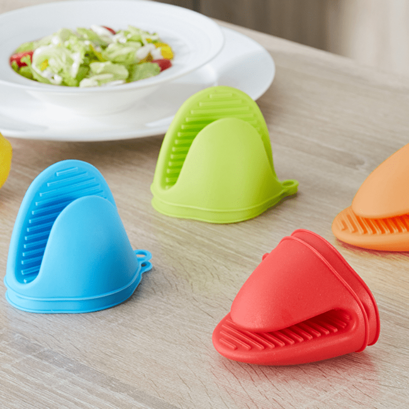 1 Stück Hitzebeständiger Silikon-Ofenhandschuh - Perfekt zum Backen & Grillen!