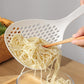 1 Stück große Schaufel-Sieb, Skimmer mit Schlitzen, Thermoplastisches Sieb, Schaufel, Kochutensilien für Küche Kochen Backen hitzebeständig