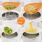 1 Stück große Schaufel-Sieb, Skimmer mit Schlitzen, Thermoplastisches Sieb, Schaufel, Kochutensilien für Küche Kochen Backen hitzebeständig