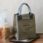 1 Stück Papier Bento Tasche Wasserdicht und Ölproof Isolier Tasche Lunchbox Tasche Handtasche Büromitarbeiter Lunchbox Tasche