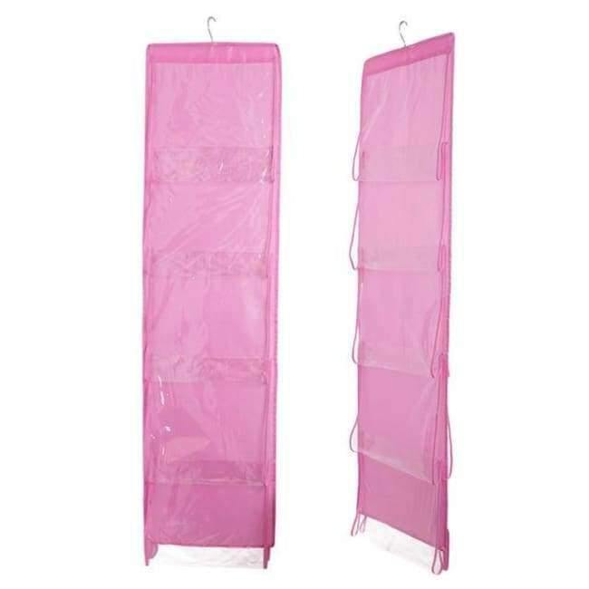 Kleiderschrank Hängender Lagerungsorganisator Kleiderschrank Handtaschenhalter mit 10 Taschen für Handtasche Einkaufstasche Zuhause Organisation Freund Geschenk