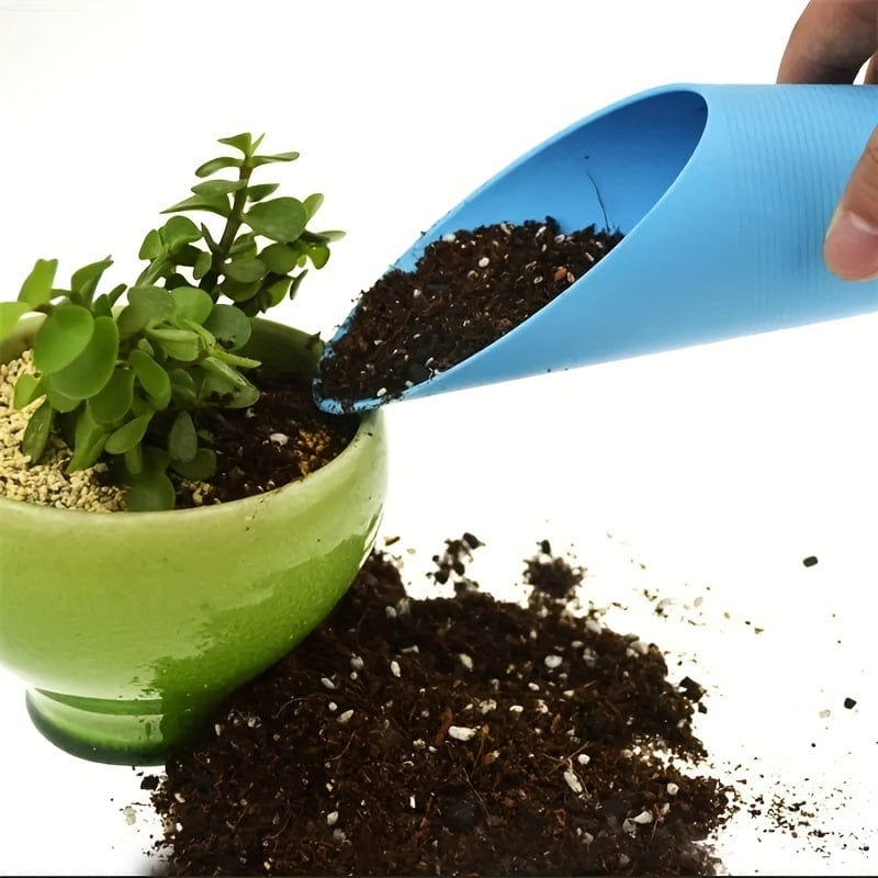 1 Stück Kunststoff Eimer Schaufel Bonsai Erde Spaten Schaufel Garten Topfpflanze Sukkulent Pflanzen Umtopfen Schaufel Löffel Mini Garten Pflanzen Handwerkzeuge