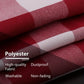 1 Stück Rot und Weiß Gingham Tischläufer, 13 × 72 Zoll Rot Buffalo Check Tischdecke Läufer für Bauernhaus Rustikal, 4. Juli Patriotische Weihnachten Hochzeit Outdoor Picknick Camping Party Tischdekoration