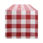 1 Stück Rot und Weiß Gingham Tischläufer, 13 × 72 Zoll Rot Buffalo Check Tischdecke Läufer für Bauernhaus Rustikal, 4. Juli Patriotische Weihnachten Hochzeit Outdoor Picknick Camping Party Tischdekoration