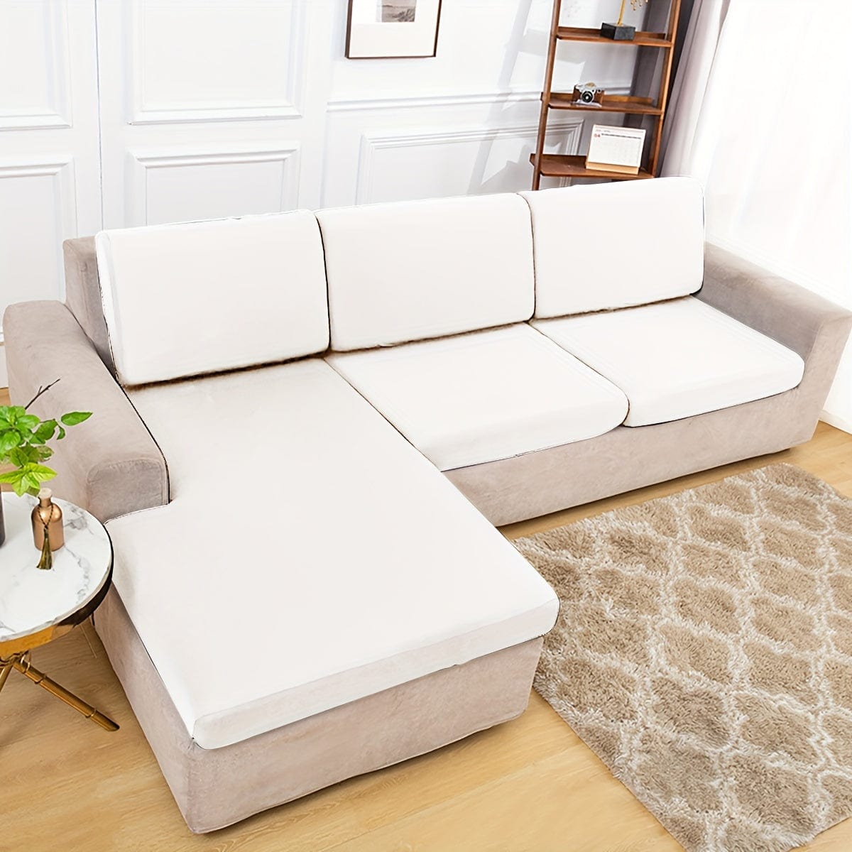 1 Stück Stretch-Wasserabweisender Stoff Sofa Überwurf Schlafzimmer Sofa Bezug Möbel Schutz Für Büro Wohnzimmer Wohnkultur