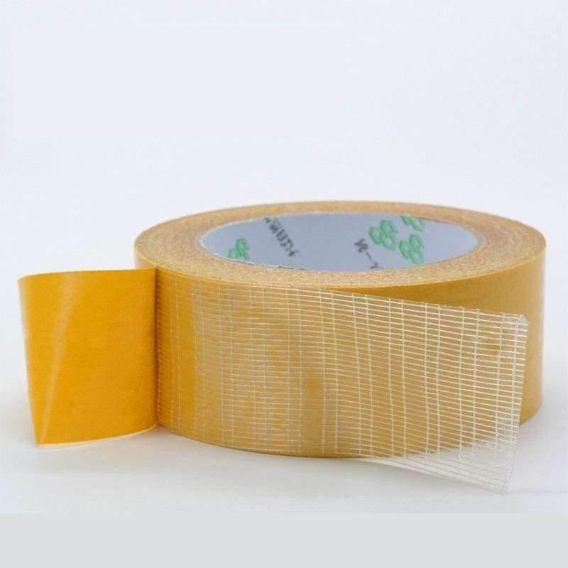 1Stk 50M Vedenpit��v�� seamless carpet flooring mesh fiber carpet grid double-sided adhesive filament.